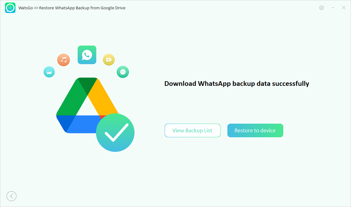 watsgo-downloaded-whatsapp-backup-success