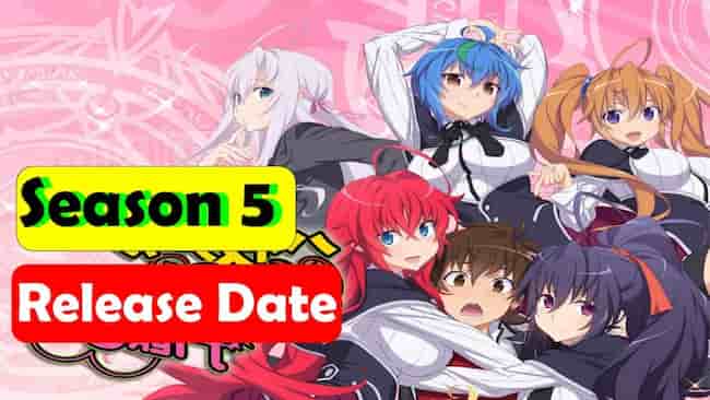 HIGH SCHOOL DXD SEASON 5 : RELEASE DATE, CAST, PLOT, AND EVERYTHING YOU  NEED TO KNOW!