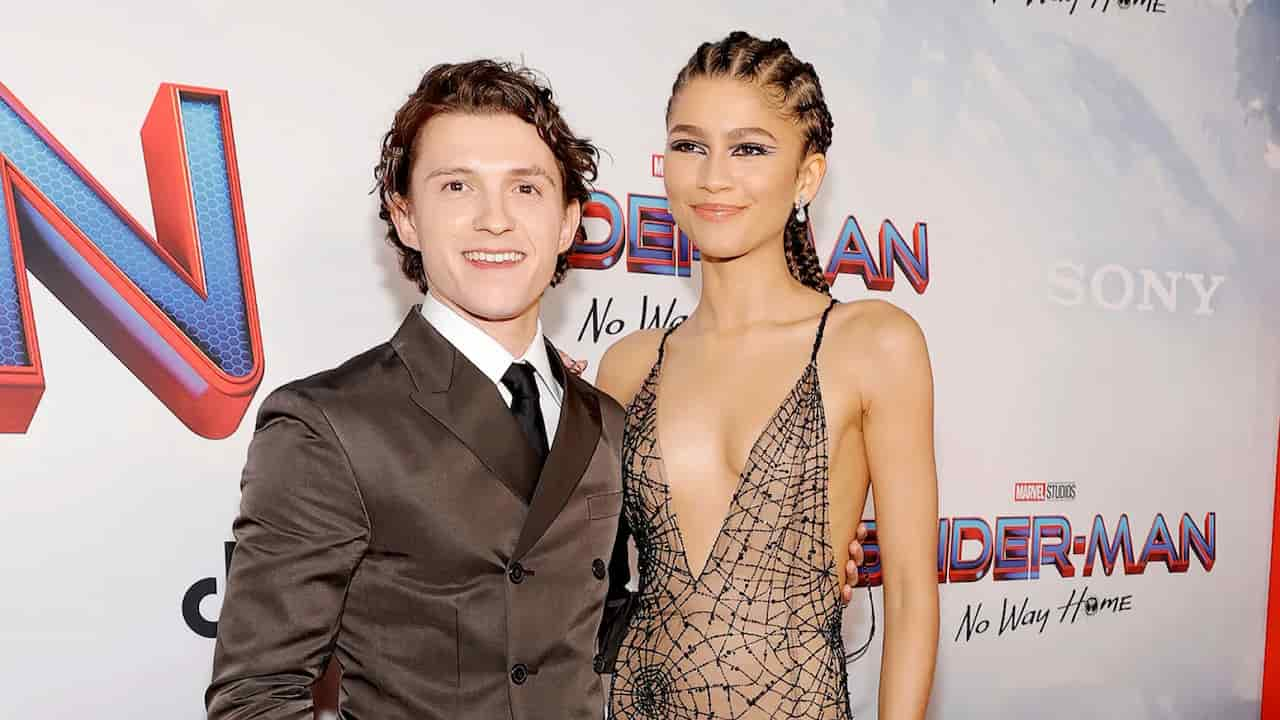 Zendaya and Tom Holland